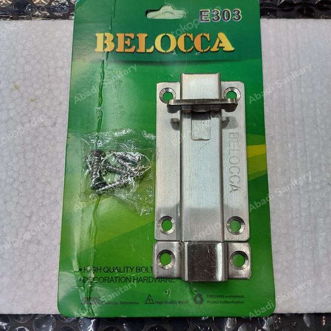 Ready Grendel kamar mandi stainless belocca selot pintu slot pintu