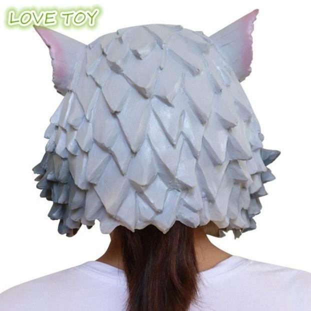 New Topeng Bentuk Babi Hashibira Inosuke Bahan Latex Untuk Kostum Halloween