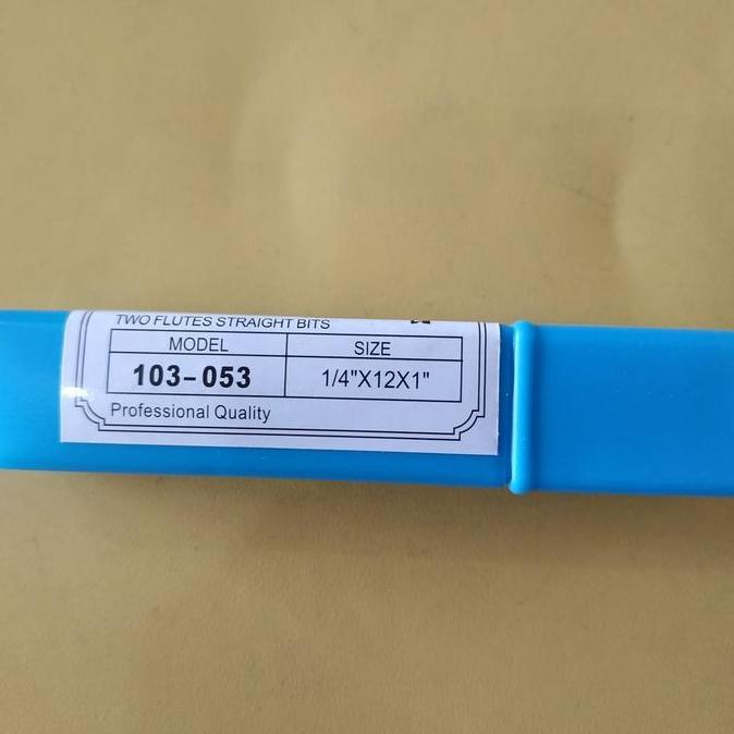 Benz Mata profil router lurus straight bits 12mm 12 mm