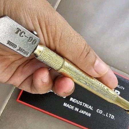 Toyo Tc 90 Original Limited Edition Handle Besi Alat Potong Kaca Tc 90  Oil Glass Cutter Tc90 Tc-90