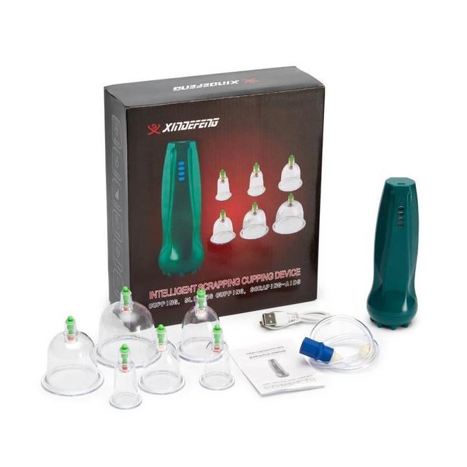 JODHOZ Alat Bekam Kop Angin Elektrik Cas - Electric Cupping Device 0964