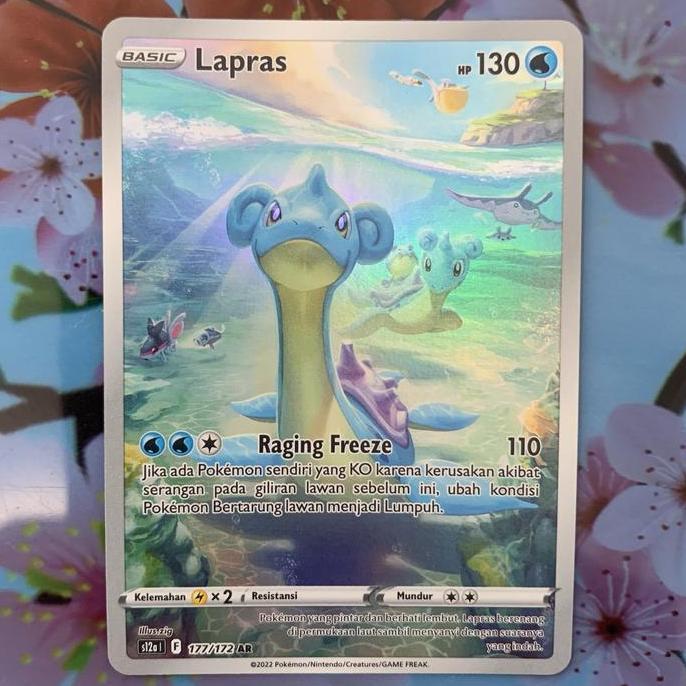 Pokemon TCG Indonesia Lapras AR S12a 177