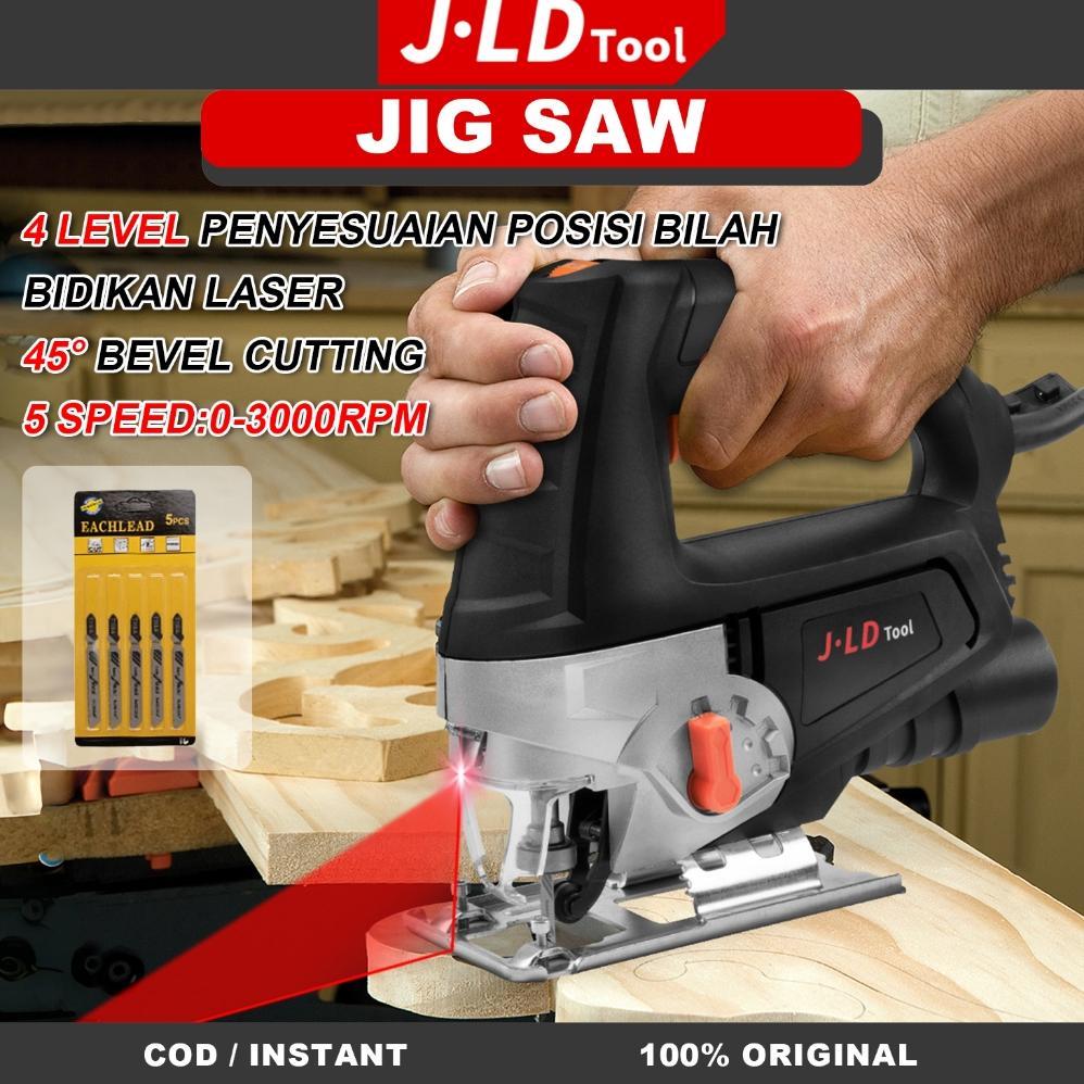 Jld Jig Saw Laser 580Watt Gergaji Listrik Mesin Potong Jigsaw Jld Tools Mesin Gergaji Ukir Jigsaw Un