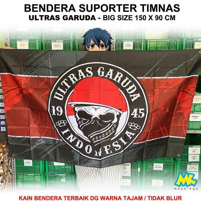 Bendera Suporter Timnas ULTRAS GARUDA Ukuran 150 x 90 CM
