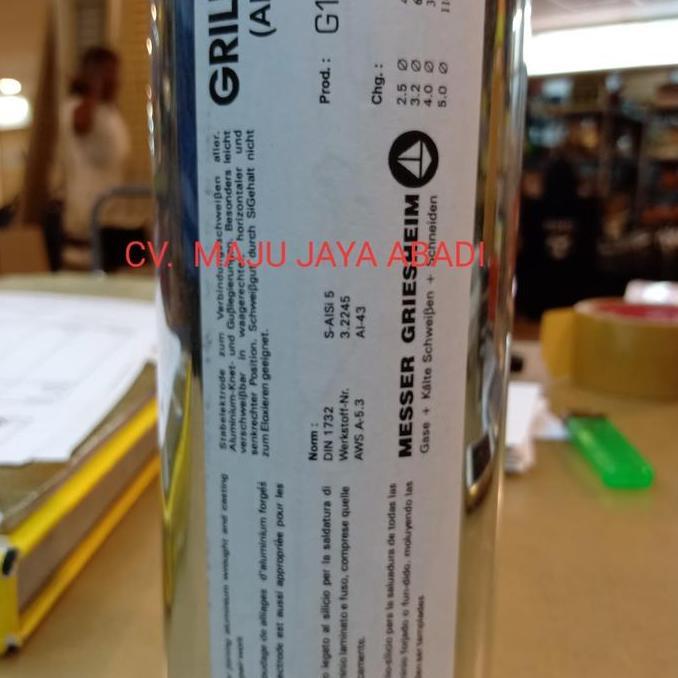 kawat las grilumin aluminium 2.5mm