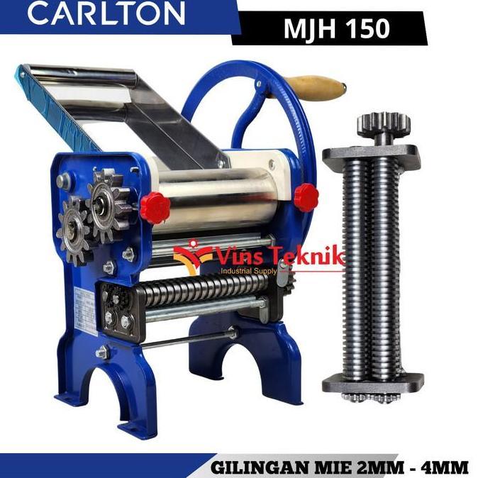 Mesin Gilingan Mie Manual 150MM CARLTON MJH150 Noodle Maker MJH 150 GS