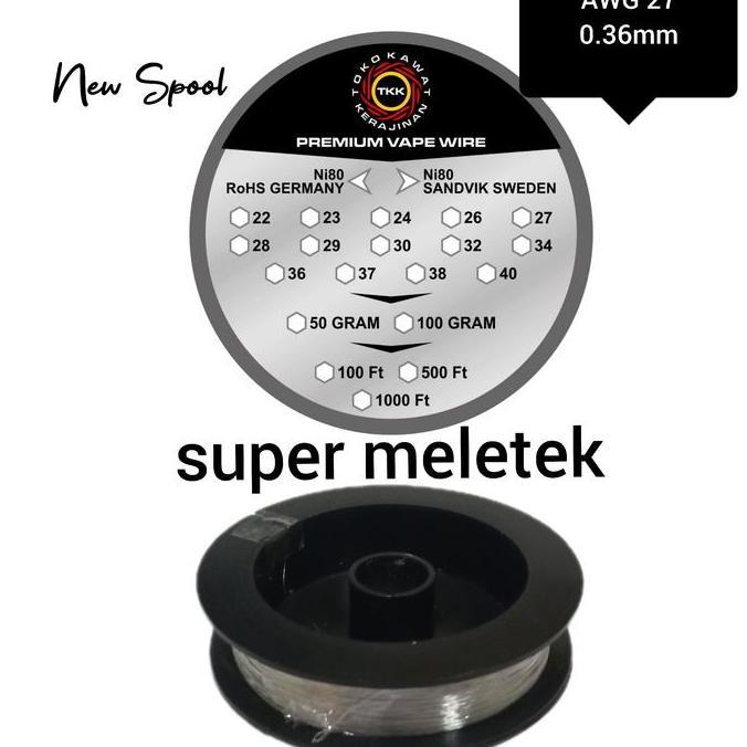 Ceangailte- Ni80 Awg 27 Jerman Nichrome 80 Rohs Germany 27 Awg 0.36Mm Premium