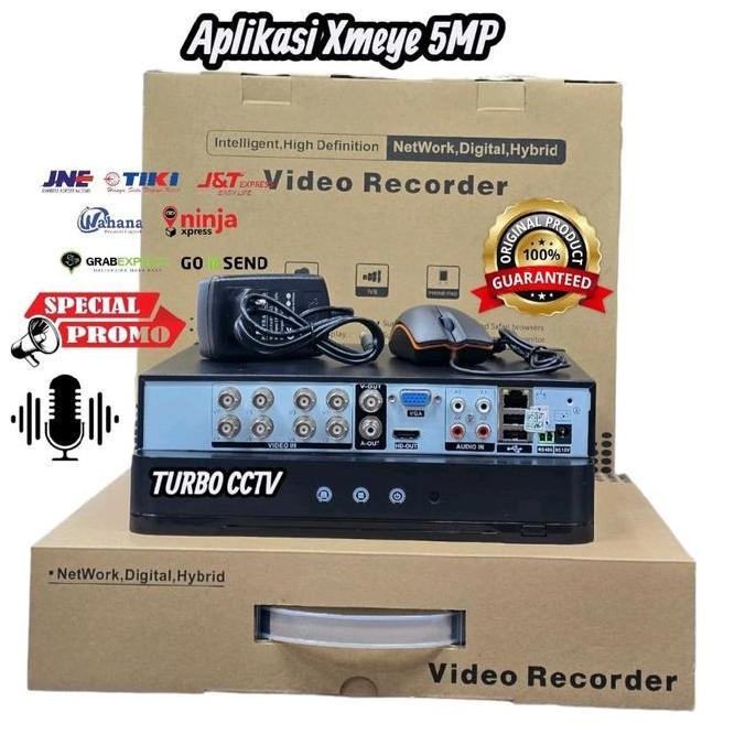 DVR CCTV 8CH XMEYE 5MP 8CH DVR 5 MP EXMEYE