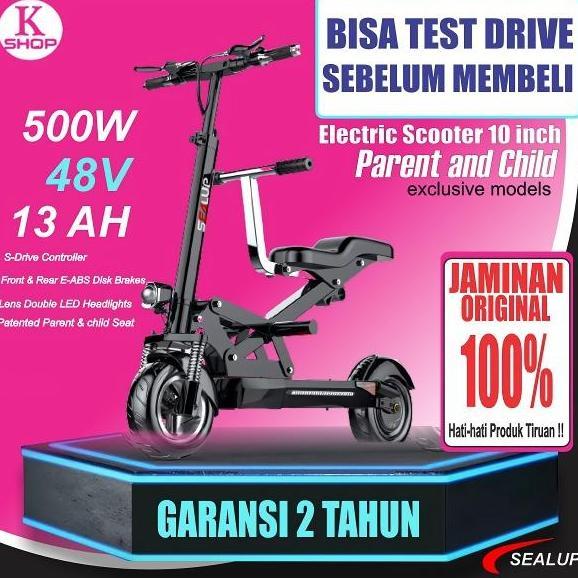 TERLARIS SEALUP Q13 ELECTRIC SCOOTER / SKUTER LISTRIK / TERMURAH