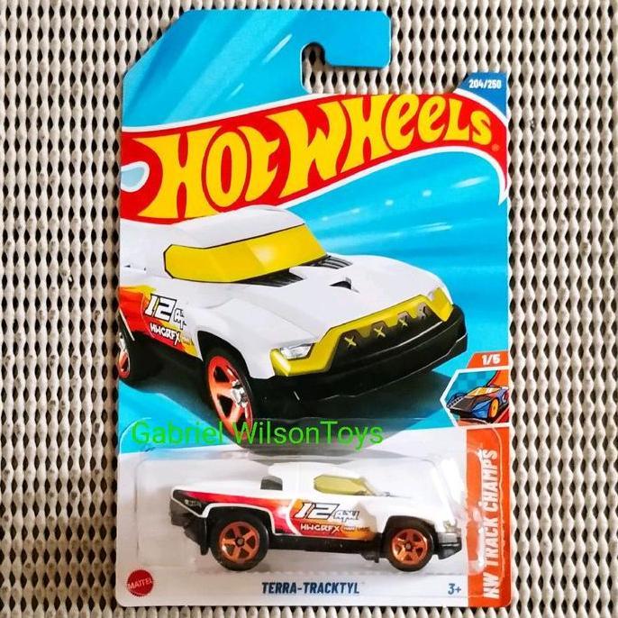 Hot Wheels Terra Tracktyl - White