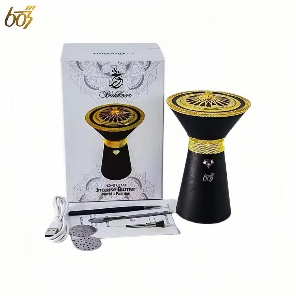 603 BUKHUR ELEKTRIK X009 / MABKHARA PORTABLE / DUPA ELEKTRIK  / BUKHUR ELEKTRIK / INCENSE BURNER / T