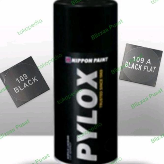 Flestrik- Pylox Black 109 Hitam Kilap / Pylox Black Flat 109A Hitam Doff Pilox Pylox Aneka Warna Nip