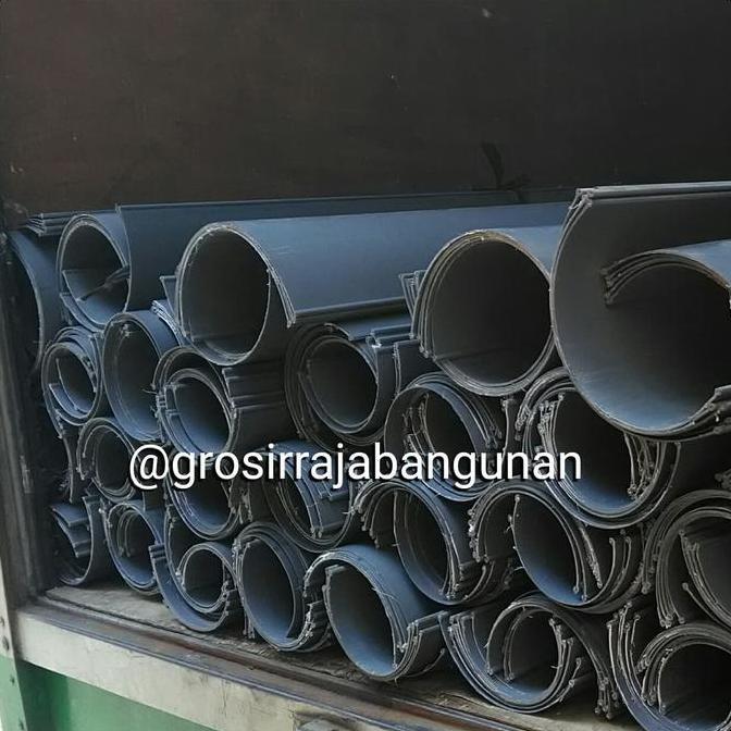 Talang Air Rumah Setengah Lingkaran Pvc Panjang 4 M