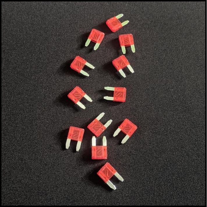 TERBARU 10PCS SIKRING TANCAP FUSE KECIL 5AMP 10AMP 15AMP 20AMP / SEKRING MINI 5A 10A 15A 20A / SIKRI