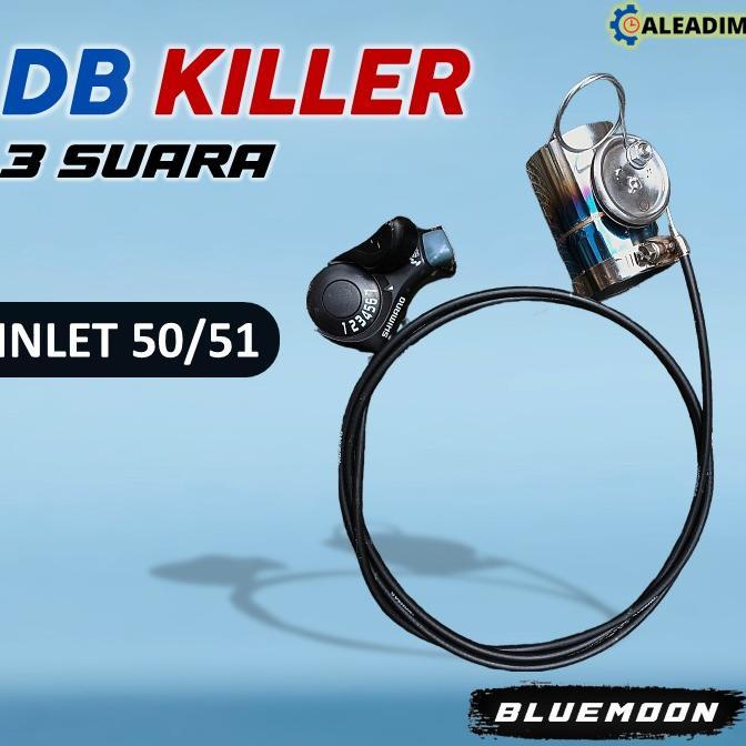 Terbaru Db Killer 3 Suara 50Mm Peredam Suara Knalpot Motor Racing