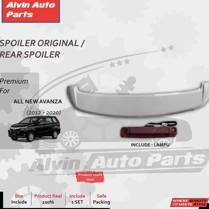 Spoiler Original All New Avanza 2012 - 2020 / Spoiler Belakang All New Avanza / Rear Spoiler Avanza 