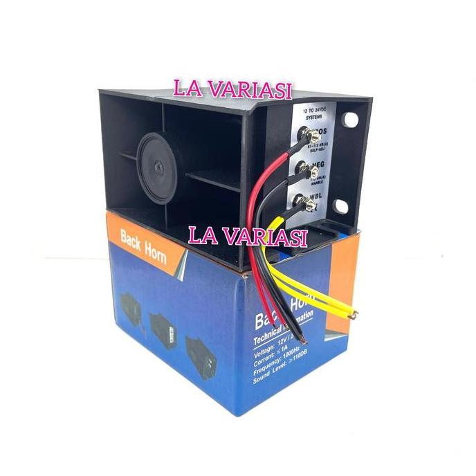 Alarm Atret Mundur Sirine Atret Mundur Viral 3 Suara 12V-24V Restock