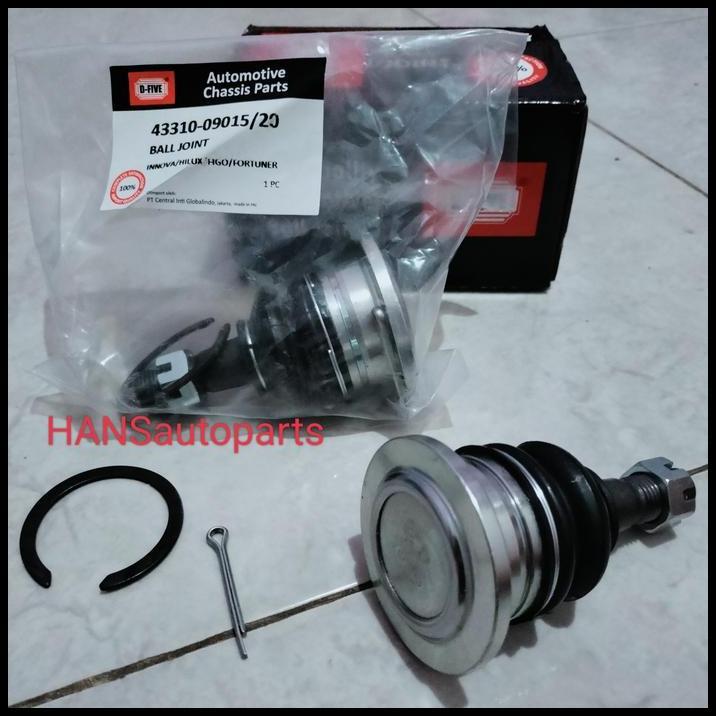 HOT DEAL BALL JOINT ATAS INNOVA FORTUNER HILUX VIGO MERK DFIVE THAILAND 