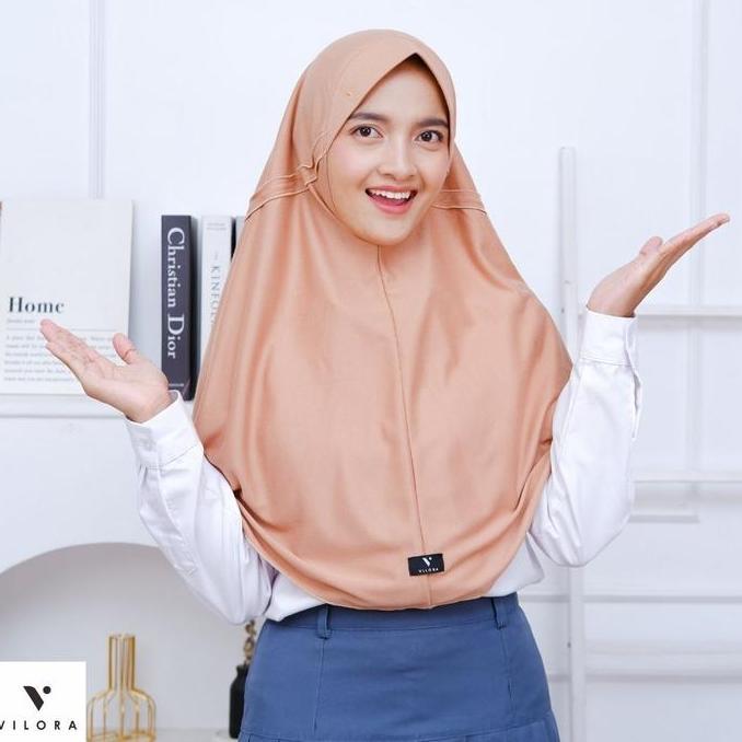Chiusura- Jilbab Kerudung Sekolah Sd Smp Sma Original Vilora