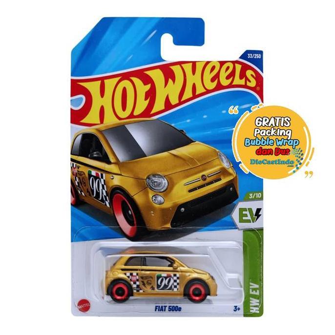 Hot Wheels / HotWheels Lot B 2025 Fiat 500e Gold