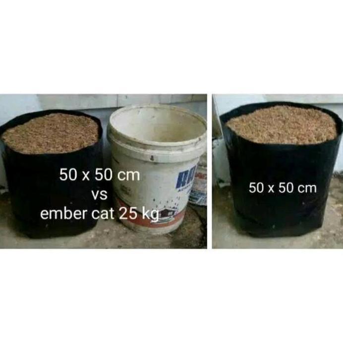 polybag tanaman 50x50 paket 1kg