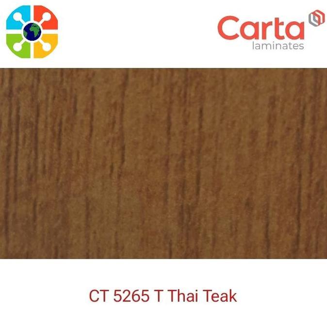 CARTA HPL WOODGRAIN CT 5265 T Thai Teak