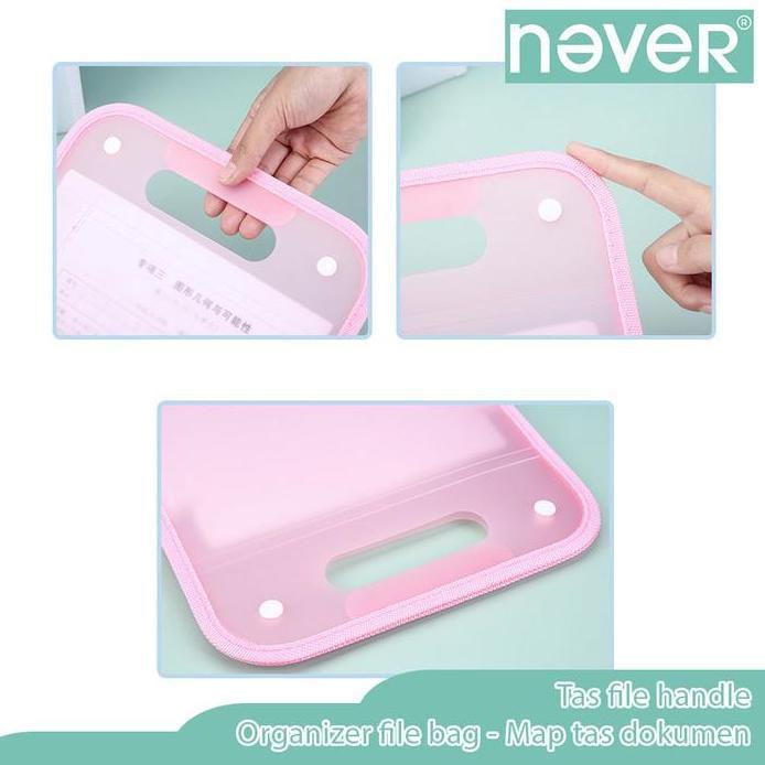 Tas file dokumen Organizer file bag Map file dokumen FREE STIKER Stationery