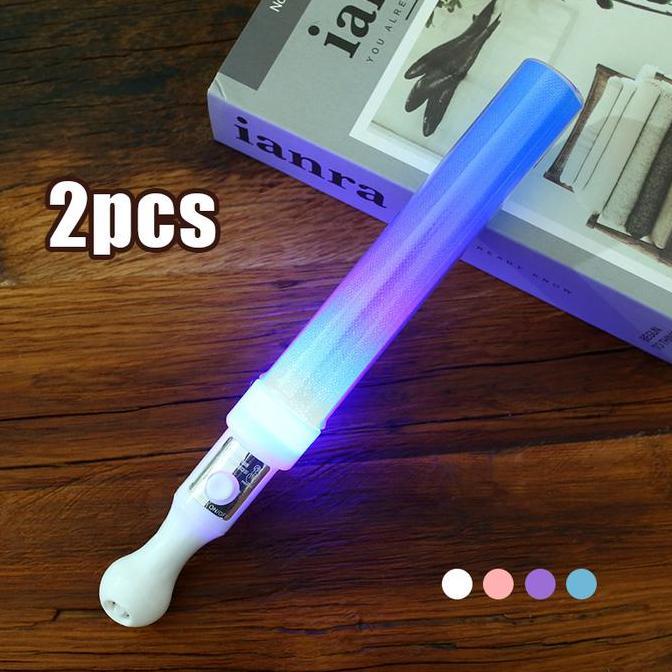 Ready 2pcs Light Stick Stik Warna Warni Led Stick Party Led Lampu Konser Glow Stick