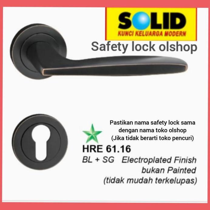 Handel black hitam hre 61.16 SOLID