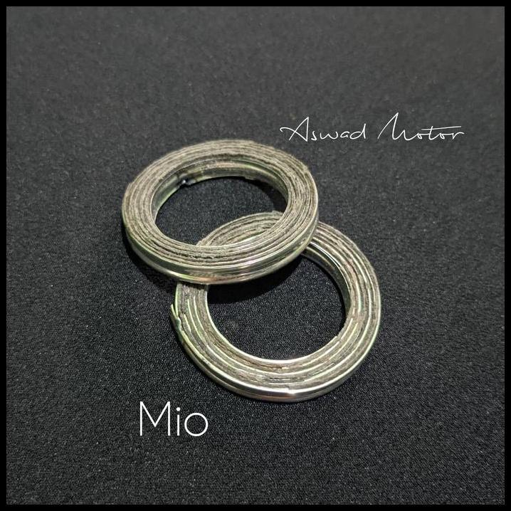 HOT DEAL 5PCS PAKING KNALPOT MIO SPORTI MIO J FINO MIO GT / ASBES KNALPOT YAMAHA MIO / PAKING KNALPO