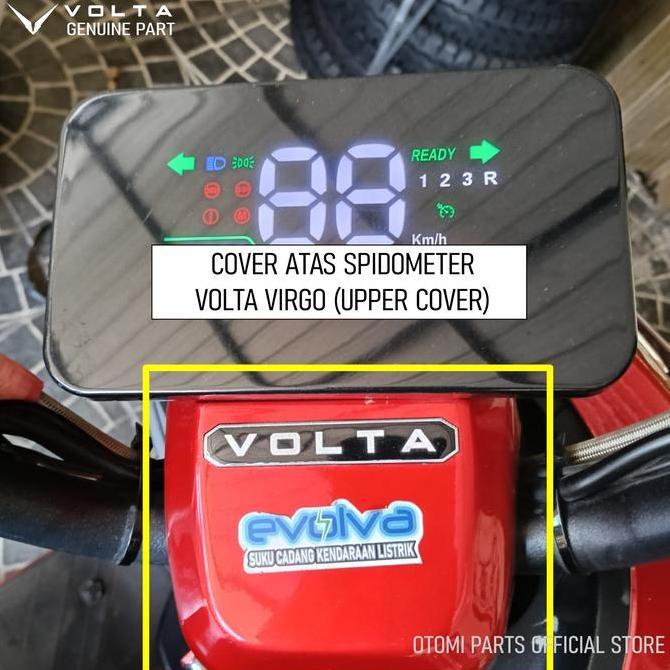 TERLARIS!! VOLTA ORIGINAL - COVER SPIDOMETER MOTOR LISTRIK VOLTA VIRGO (402)