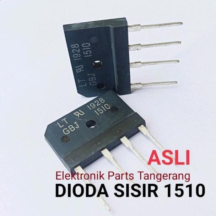 Dioda Sisir 15A (Asli) 1000V Dioda Sisir 1510 15A Dioda Sisir Gbj 1510 Dioda Bridge 1510 Sisir High 