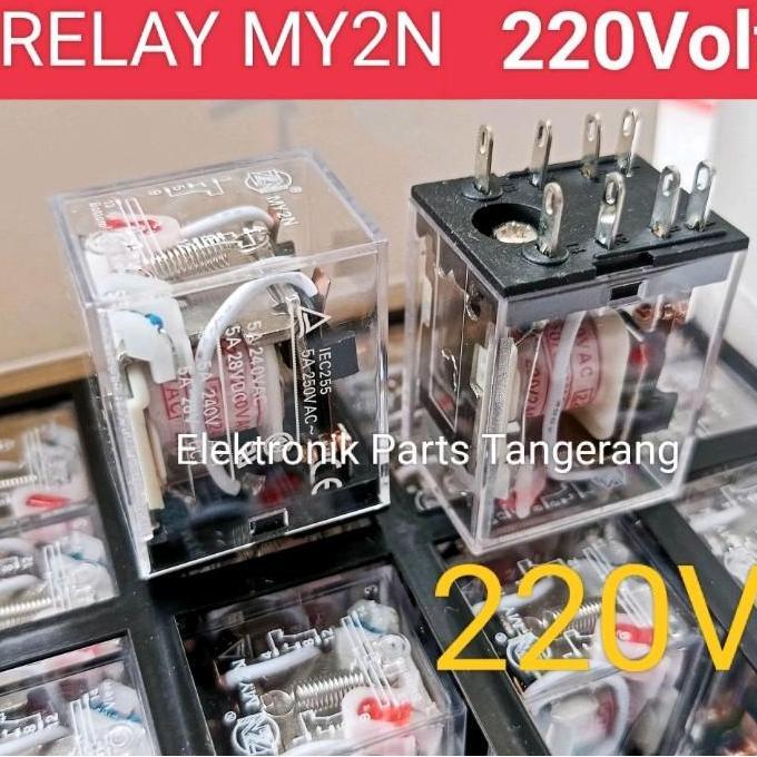 Relay My2N 220V 8Pin Relay My2N 220Volt 8Kaki Relay 220V My2N 220Vdc Relay 220Volt Forsale