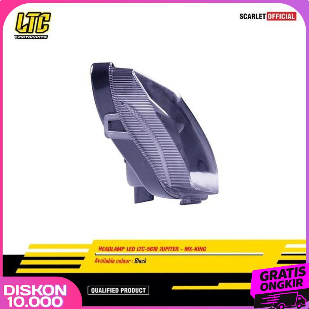 Ltc Headlamp Lampu Depan Led 5618 Motor Jupiter Mx King