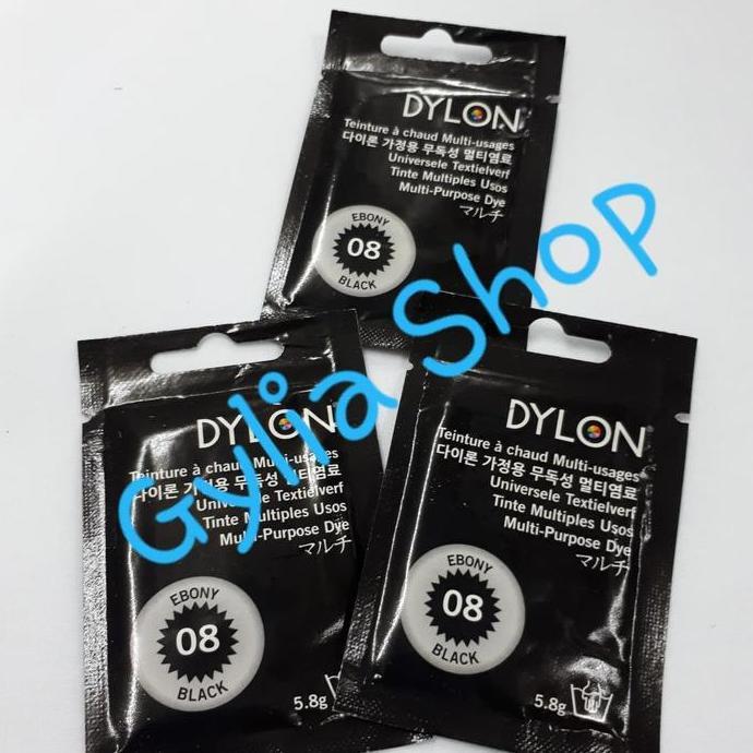 Colore- Wantex Dylon Hitam/ Pewarna Tekstil Merk Dylon.