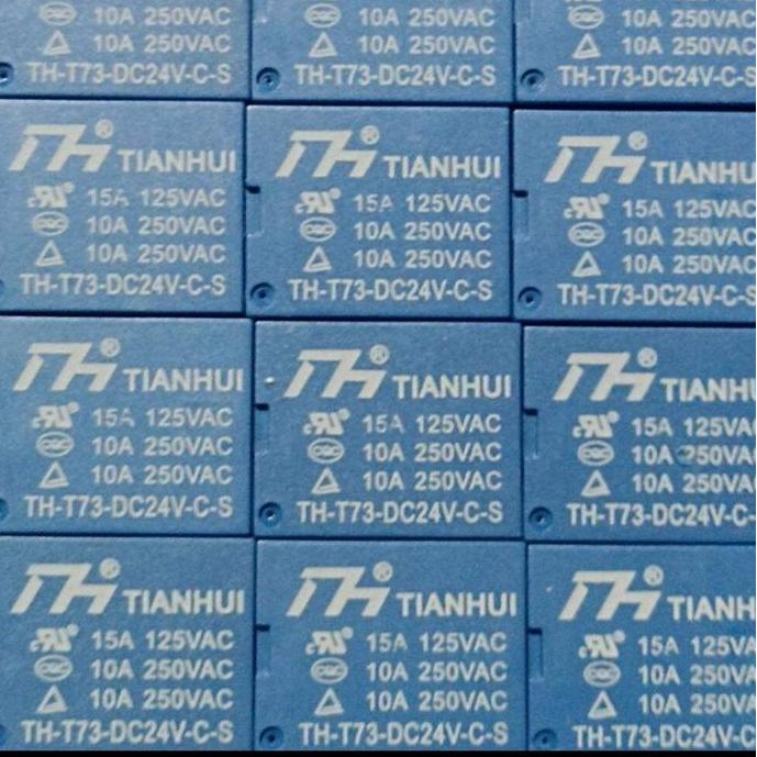 Relay 24V 5Pin 24Volt 5 Pin Kaki Ori 24 Volt Harga Khusus