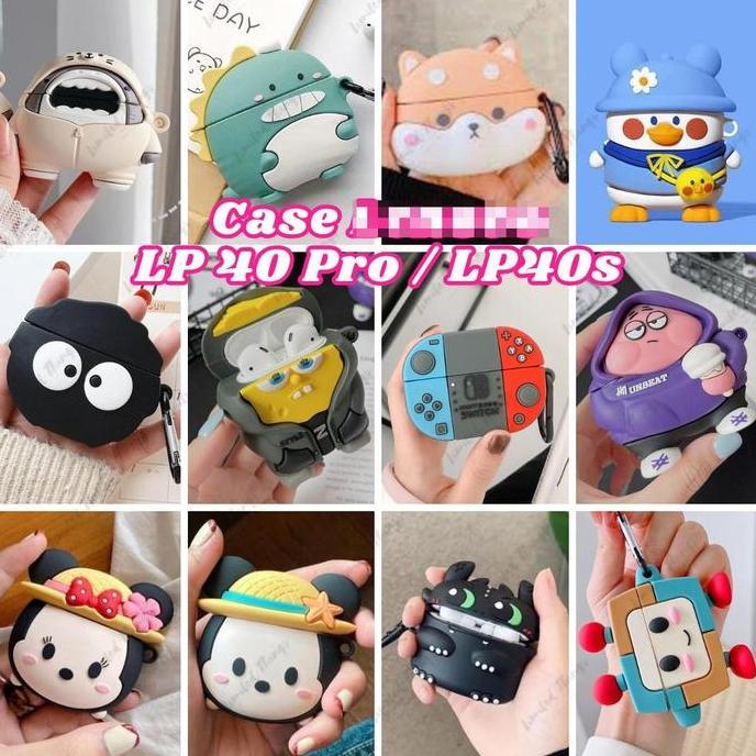Lansungkirim- Premium Case Lp 40 Pro Lp40 Plus Lp40S Pro Case Character Bluetooth Wireless