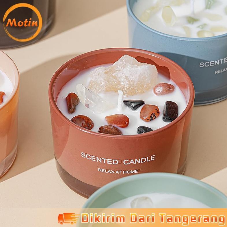 Lilin Pewangi Ruangan Scented Candle Lilin Wangi Aromaterapi Ruangan Diskon