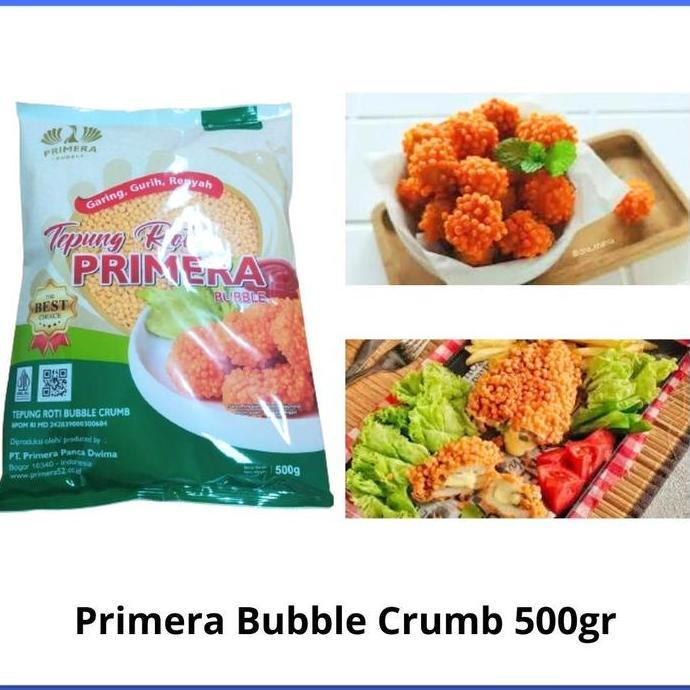 [PBB] Primera Bubble Crumble Tepung Roti | Breadcrumb Premium | Tepung Panir Crispy | Tepung Roti Ko