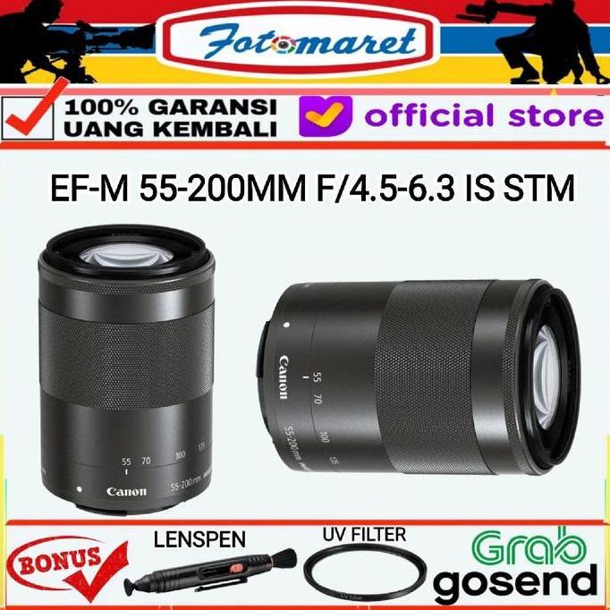 Presa- Lensa Canon Ef-M 55-200Mm Is Stm - Canon 55-200Mm Is Stm / Canon Efm 55-200