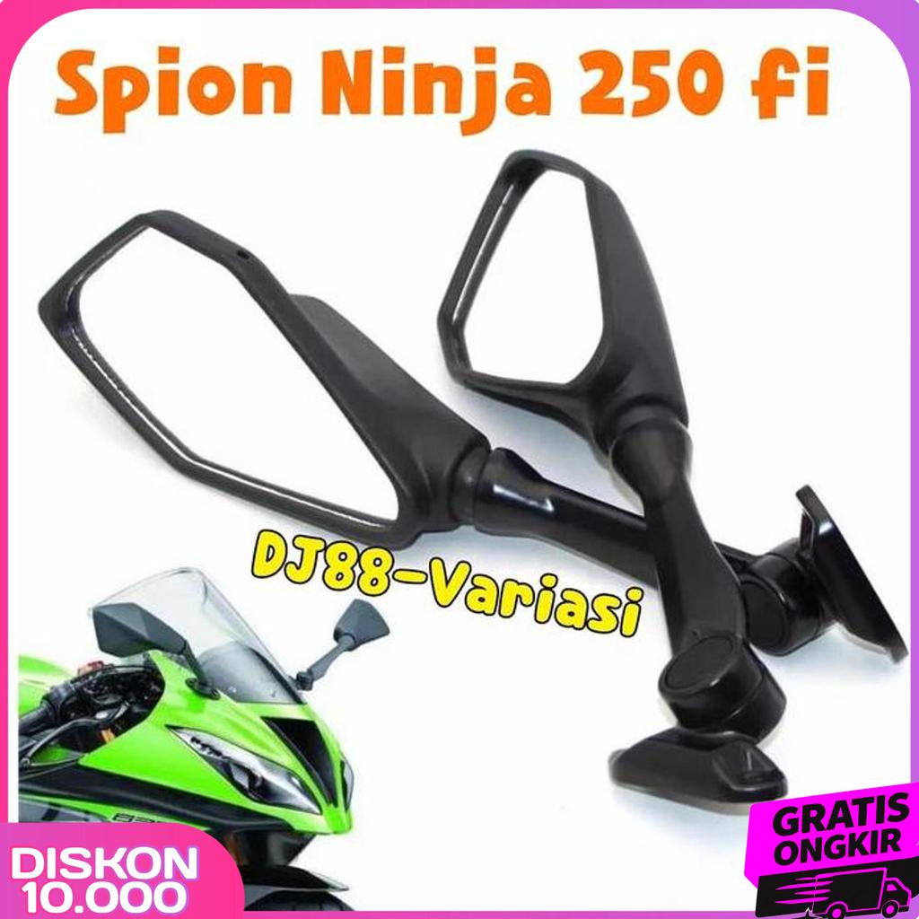 Premium Spion Ninja 250 Fi Set Kiri Kanan Pnp Variasi Sparepart Good