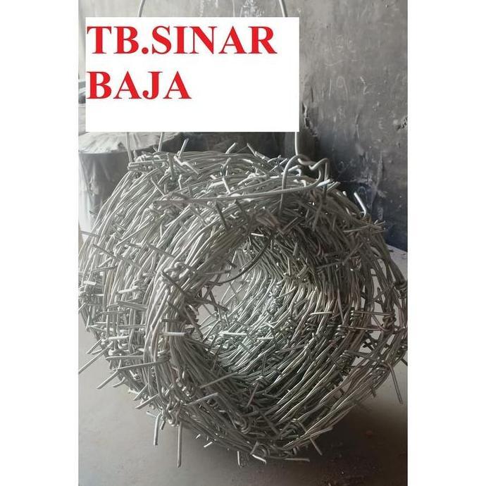 Kawat Duri Galvanis Bwg 14