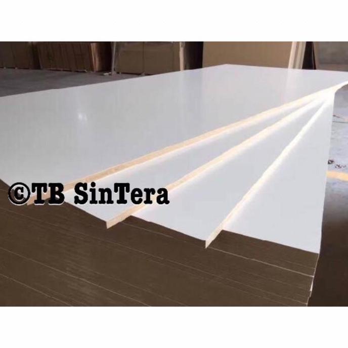 Multi Melamin 15 Mm Putih Doff / Multiplek Melamine 15Mm