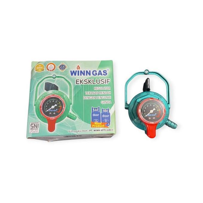 NEW REGULATOR WINN GAS W800M EKSKLUSIF HIJAU NEON / WINGAS W 800 EXCLUSIVE IJO NEON