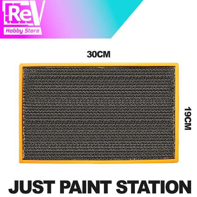 Modello- Pro Studio Paint Station Tempat Paint Stand Paint Clip Grip