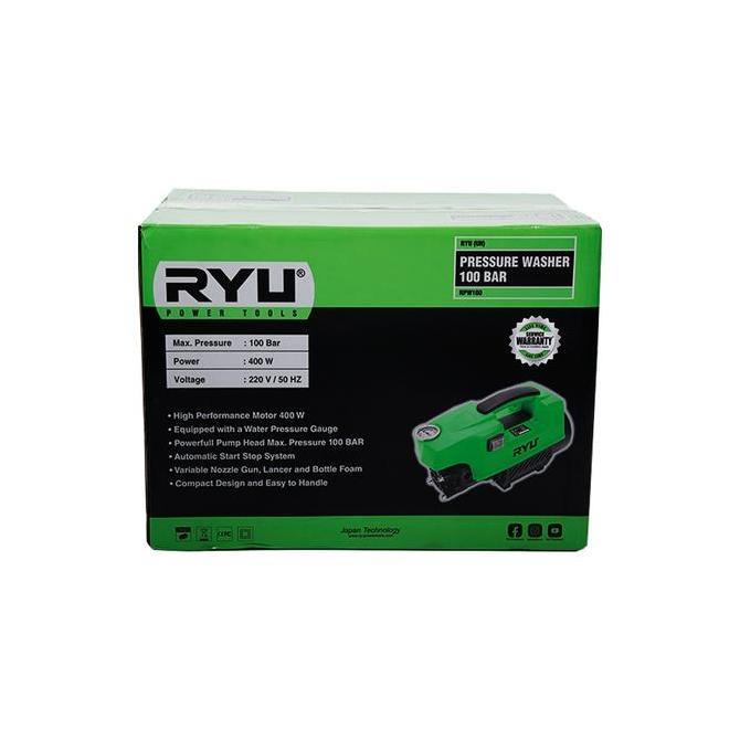 RYU RPW 100 - JET CLEANER LISTRIK 400Watt Jet Cleaner Mesin Cuci Mobil Motor AC