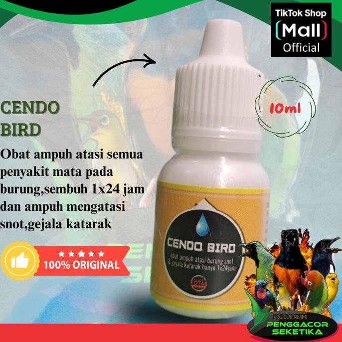 TERLARIS Cendo Bird Mengatasi Sakit Mata burung Katarak Berair Tetes gratis ongkir