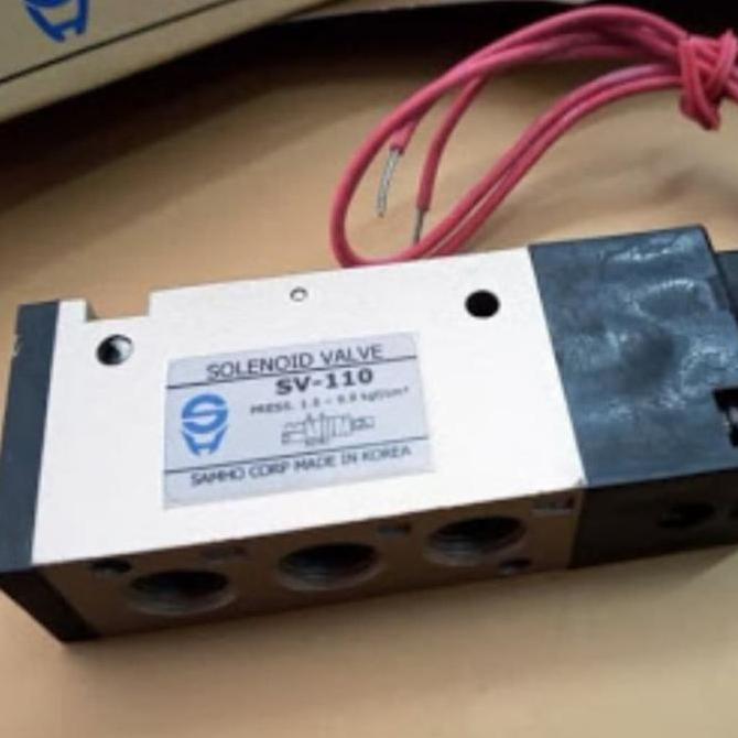 Selenoid Valve Samho Pneumatic Sv110 -02Volt24Dc/220Vac Terbaik