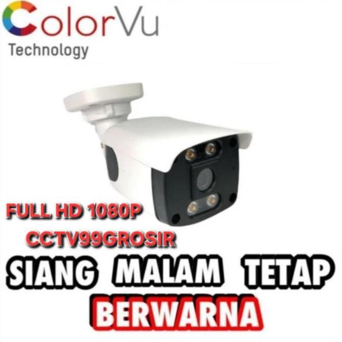 Camera Cctv Outdoor Full Color 2MP 1080P