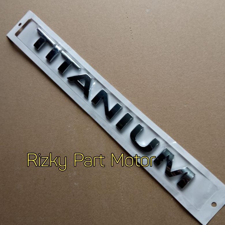 Emblem / Logo TITANIUM Ford Ecosport